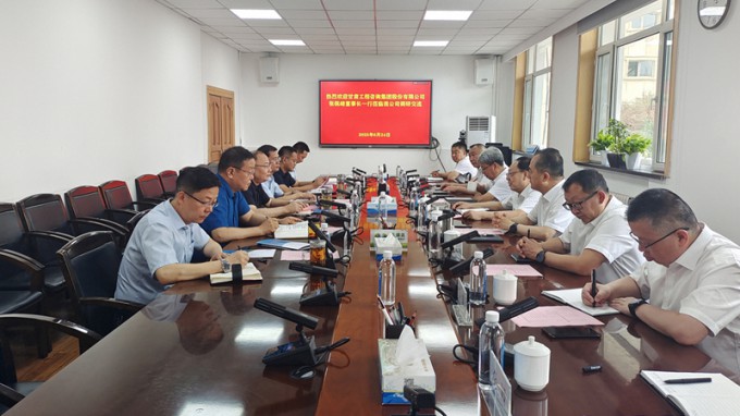 張佩峰一行赴新疆水電設計院、烏魯木齊縣委縣政府拜訪調研并與在疆企業(yè)座談交流