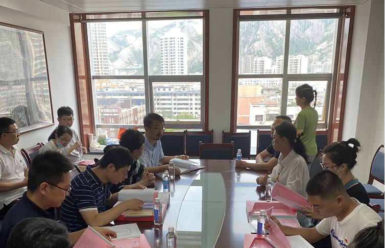 結(jié)對共建聚合力 優(yōu)勢互補(bǔ)促進(jìn)步<br/>——規(guī)劃設(shè)計院黨支部與七里河區(qū)商務(wù)局黨支部開展結(jié)對共建活動